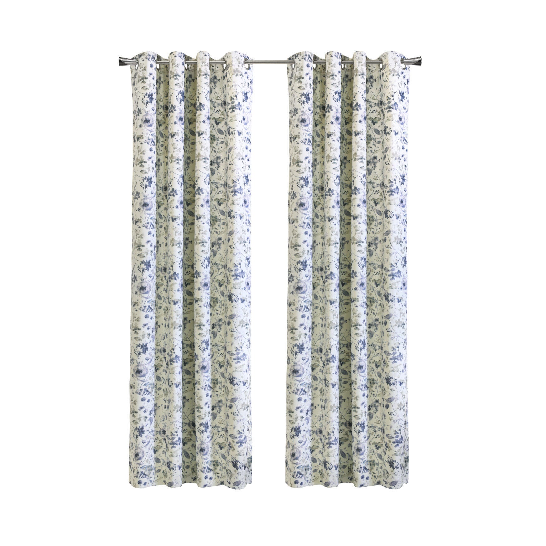 Flora Blackout Grommet Curtain Panel, , on-hover image number 1