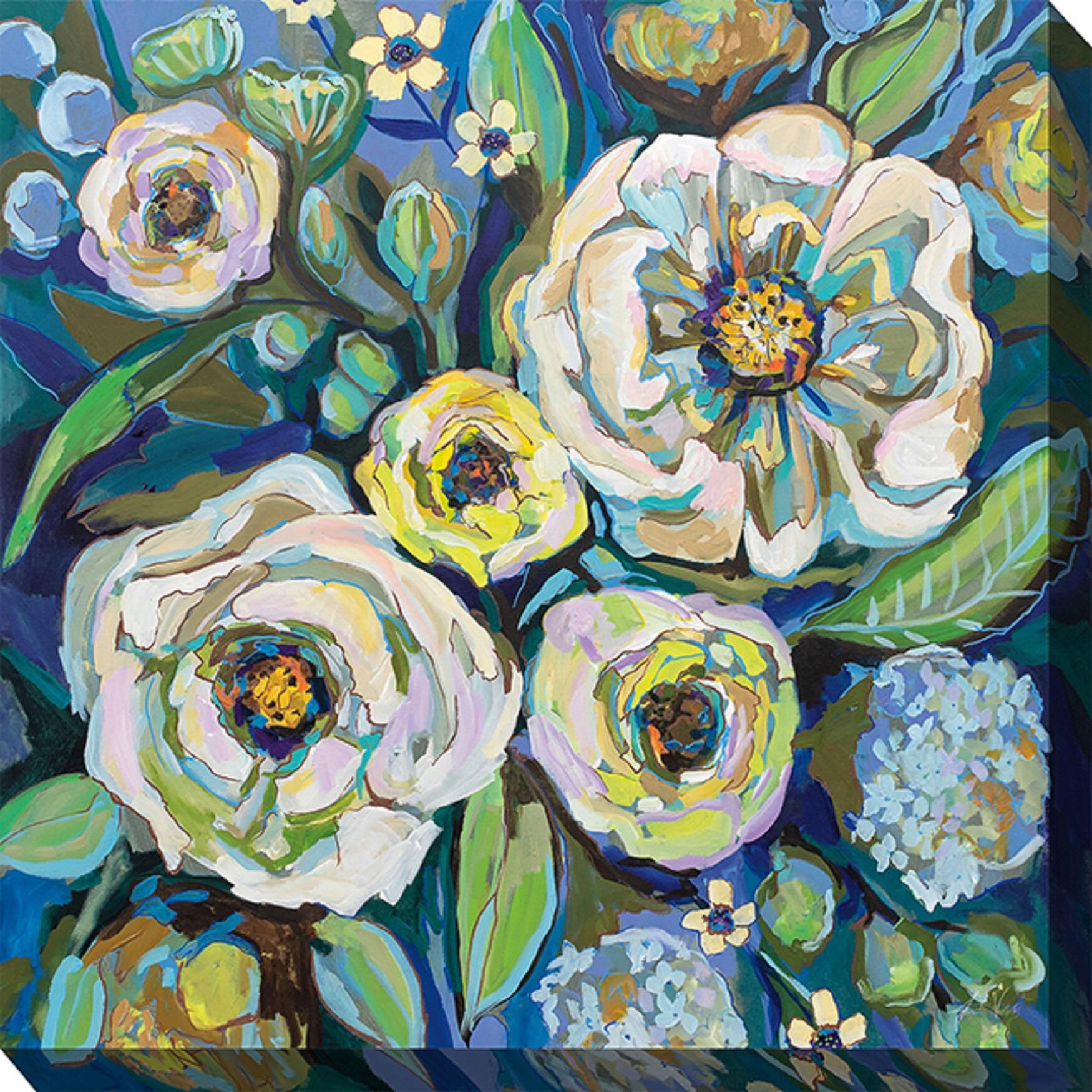 COOL BLUE OUTDOOR ART 24X24, MULTI, hi-res image number 0