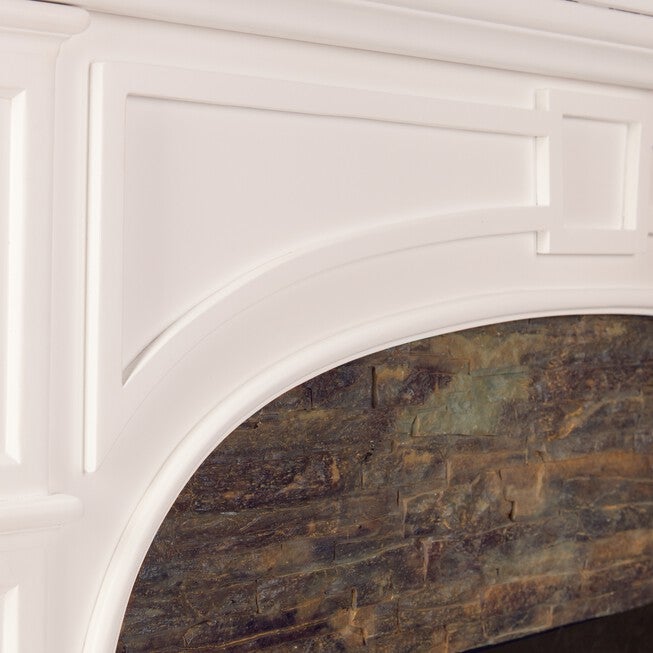 Tanaya Stacked Stone Effect Electric Fireplace, , alternate image number 3