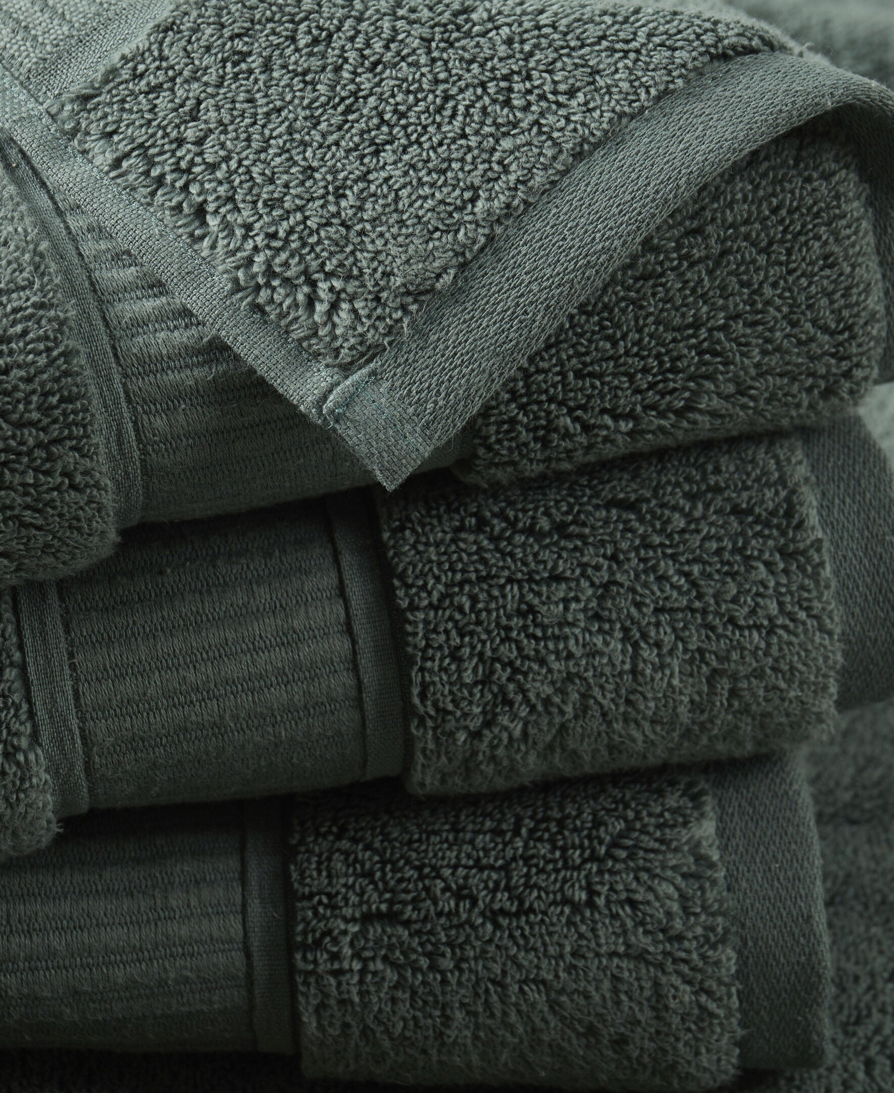 BELMORE 6PC. TOWEL SET, SEAWEED, alternate image number 5