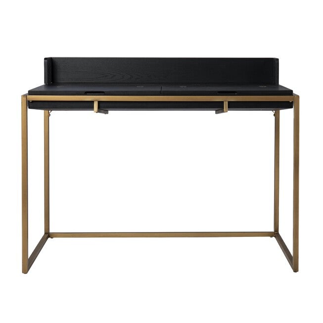 Caldlin Flip Top Desk W Storage, , on-hover image number null
