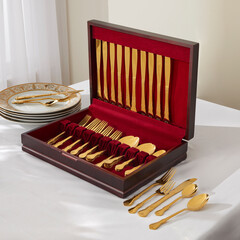 60-Pc. Flatware Set with Chest