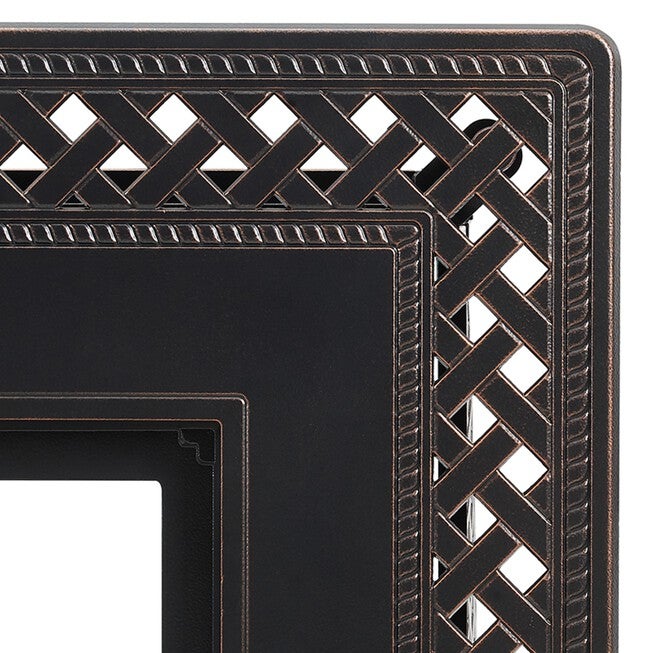 Downey 32 inches Square Aluminum LPG/NG Fire Pit, , alternate image number 10