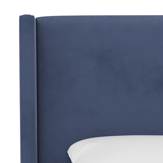 Velvet Wingback Headboard, , alternate image number null