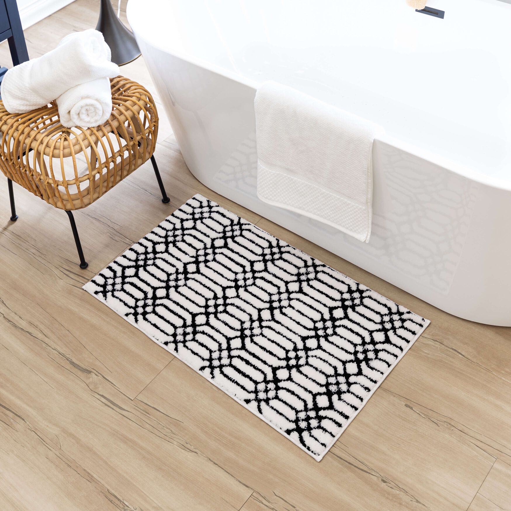 Linkage Bath Rug, , alternate image number 5