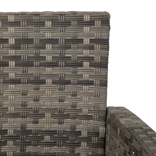 Jareth Wicker Patio Set in Gray, , alternate image number 6