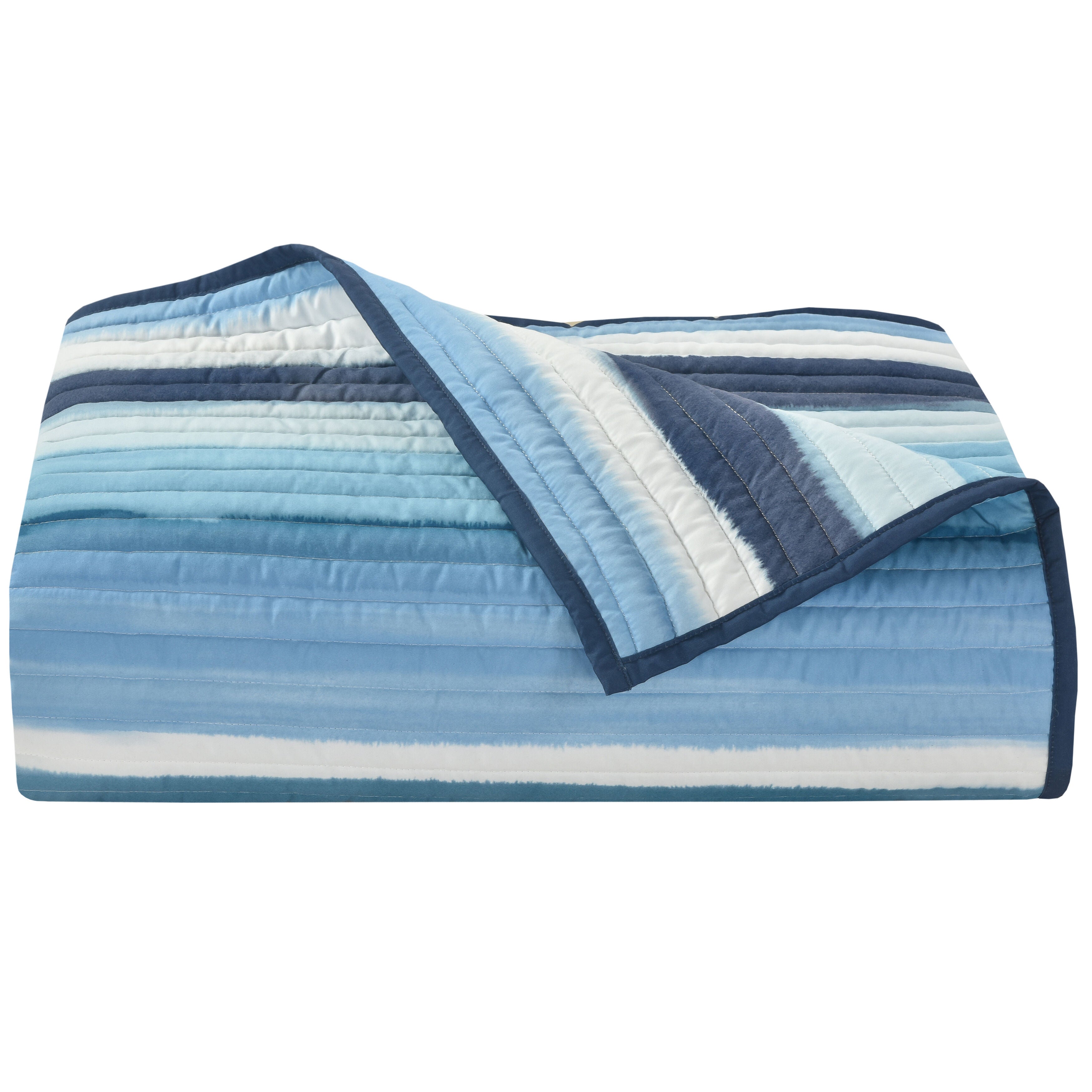 Balboa 3 Piece Quilt Set, BLUE, alternate image number 1