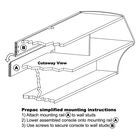 Altus Wall Mounted Audio/Video Console, , alternate image number null