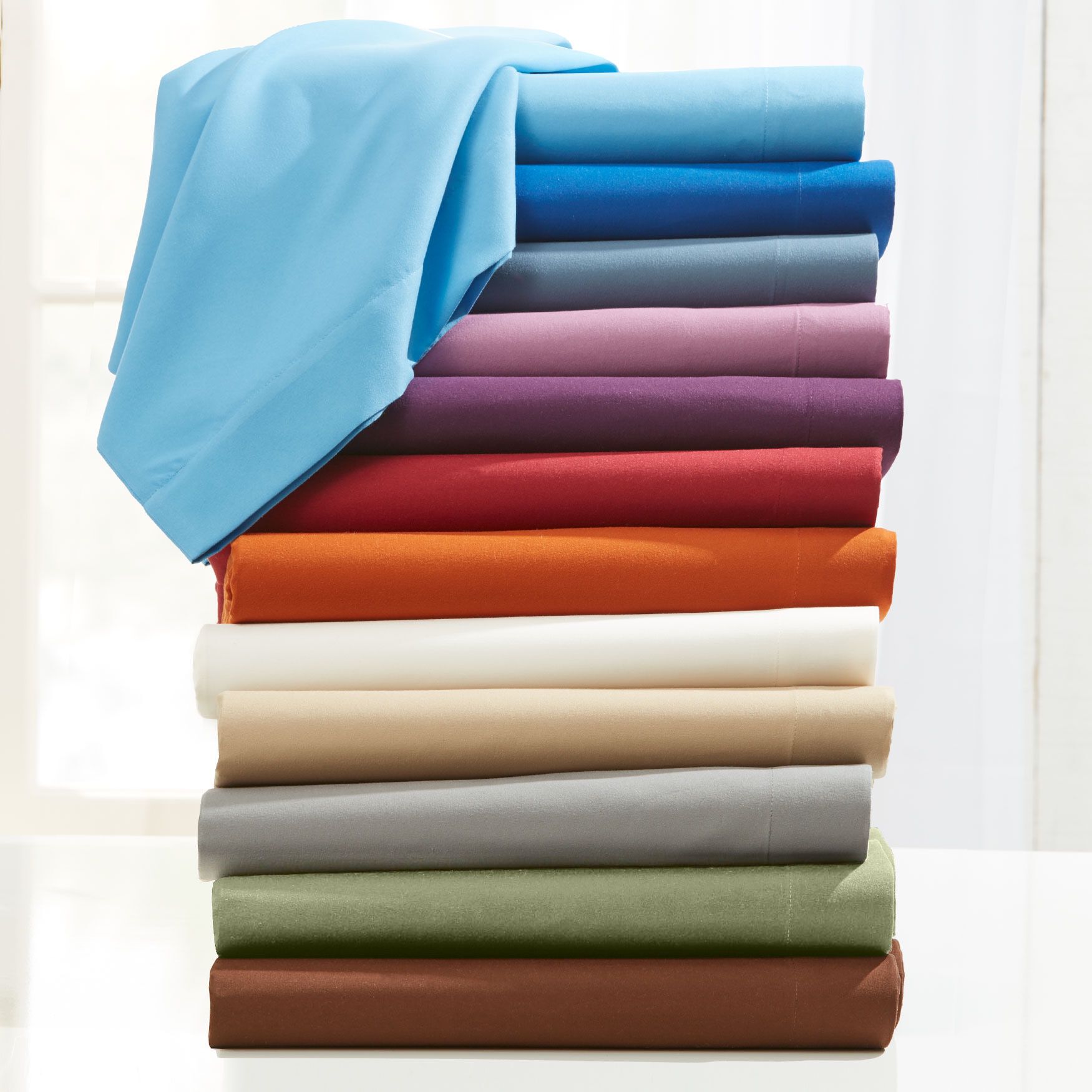 BH Studio Microfiber Bedskirt, SAGE, on-hover image number 1