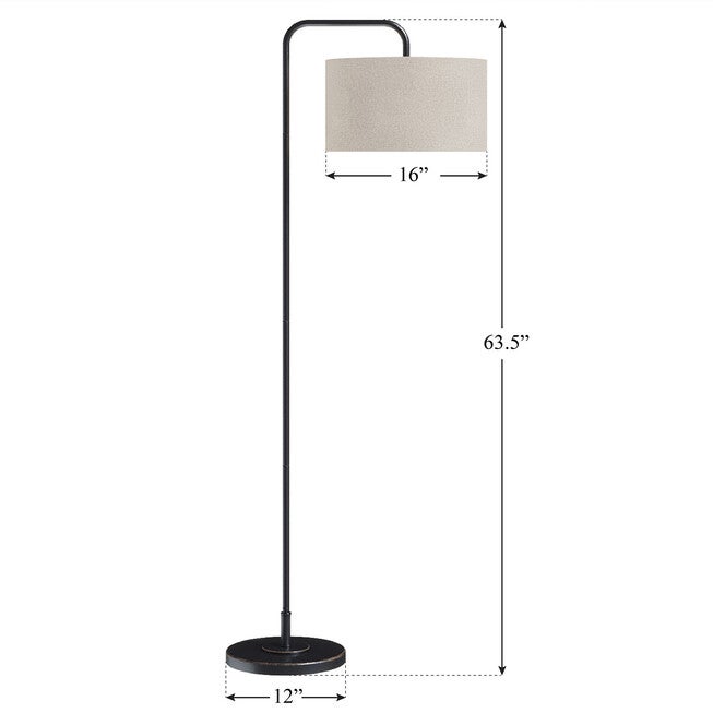 Puck 63 inches Metal Floor Lamp, , alternate image number null