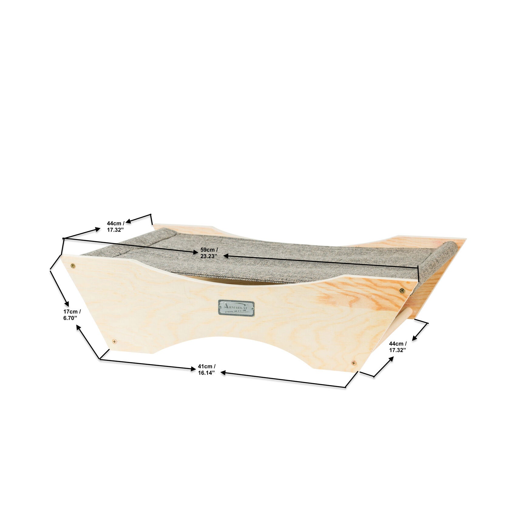 Elevated Cozy Pet Hammock For Cats, , alternate image number 9