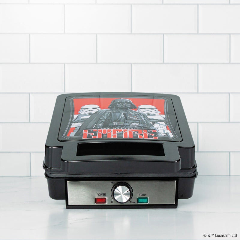 Star Wars Darth Vader Storm Trooper Deluxe Waffler, BLACK, alternate image number 2