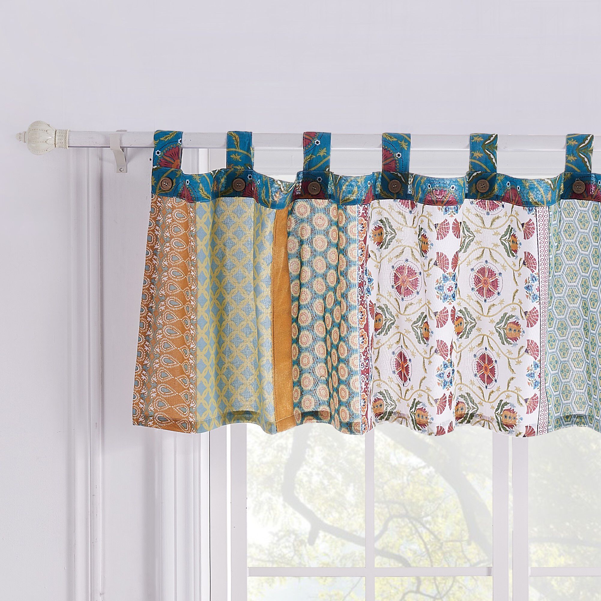 Thalia Window Treatment Valance Curtains, Tango, TANGO, alternate image number 5