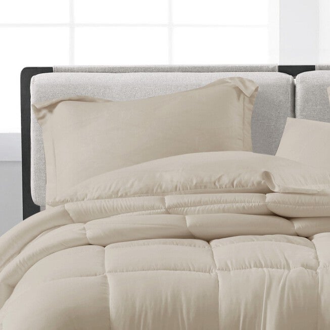 Heritage Solid Comforter Set, , alternate image number 2