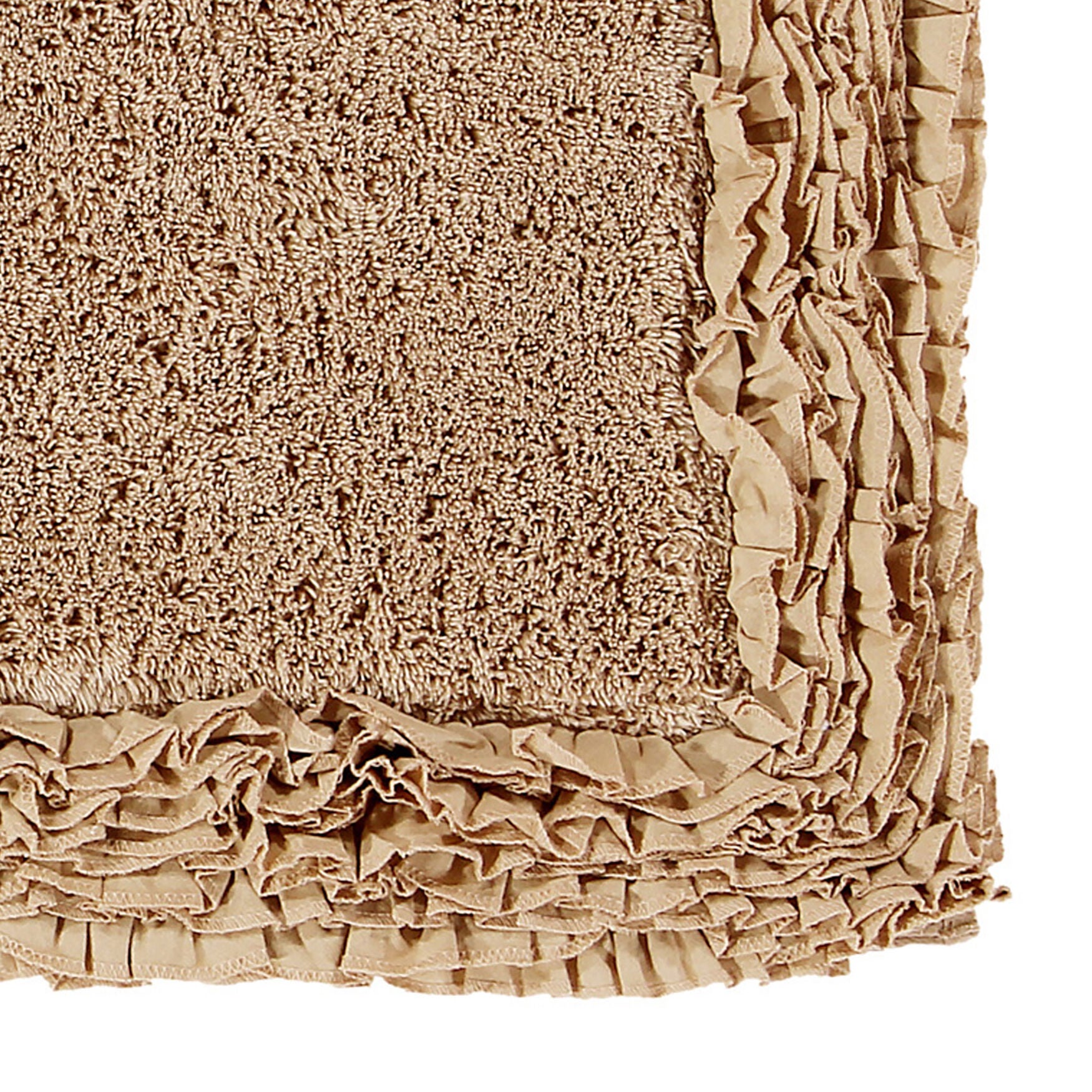 Shaggy Border Bath Rug Mat, 5 Pc Set 39283, , alternate image number 6