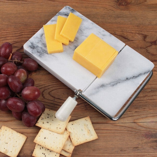 White Marble Cheese Slicer, , alternate image number null