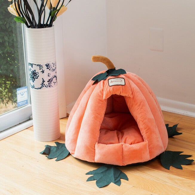 PumpkIn Shape Cat Bed, , on-hover image number null