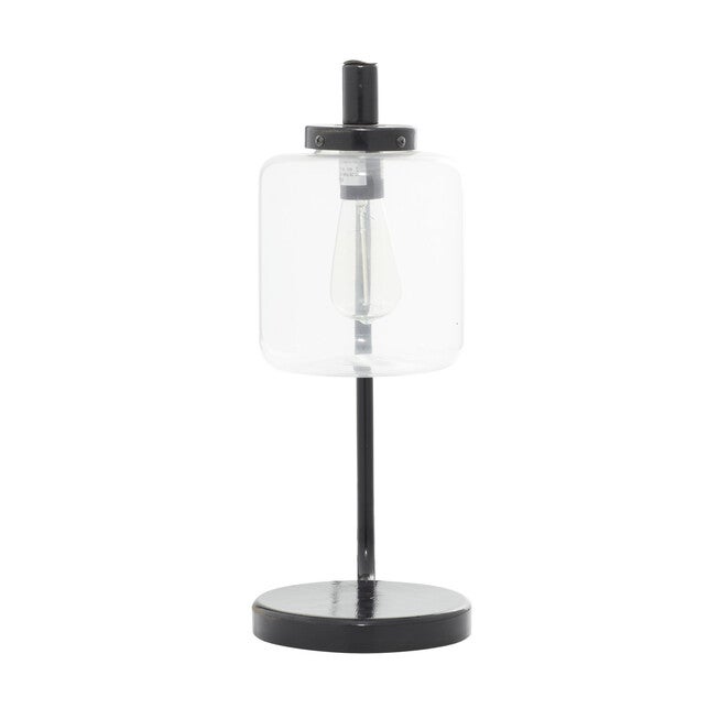 Black Metal Traditional Table Lamp, , alternate image number 3