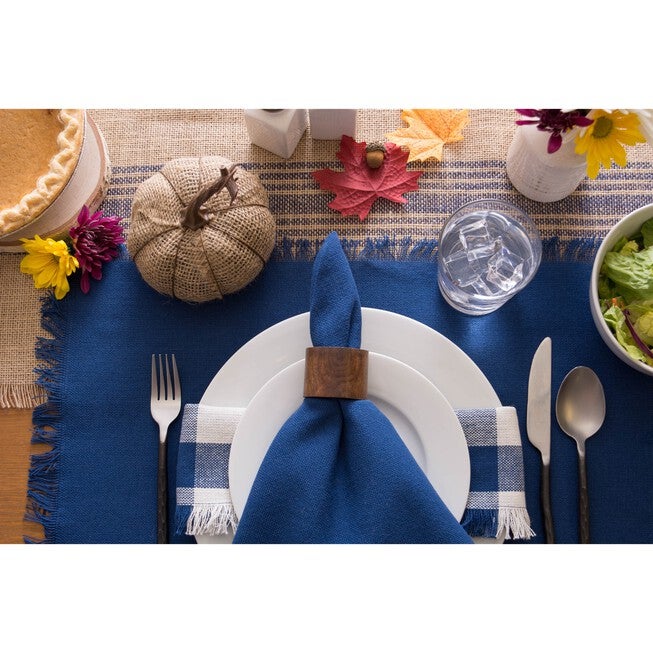 Wood Band Napkin Ring, Set of 6, , alternate image number 4