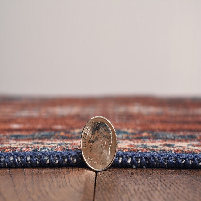 Washable Foster Russet/Ivory Rug, , alternate image number 2