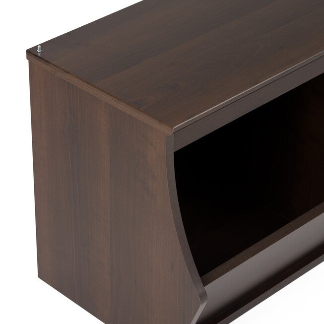 Fremont Stacked 6-Bin Storage Cubbie Espresso, , alternate image number null