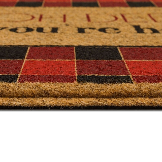 Oh Deer Antlers Door Mat, , alternate image number 3