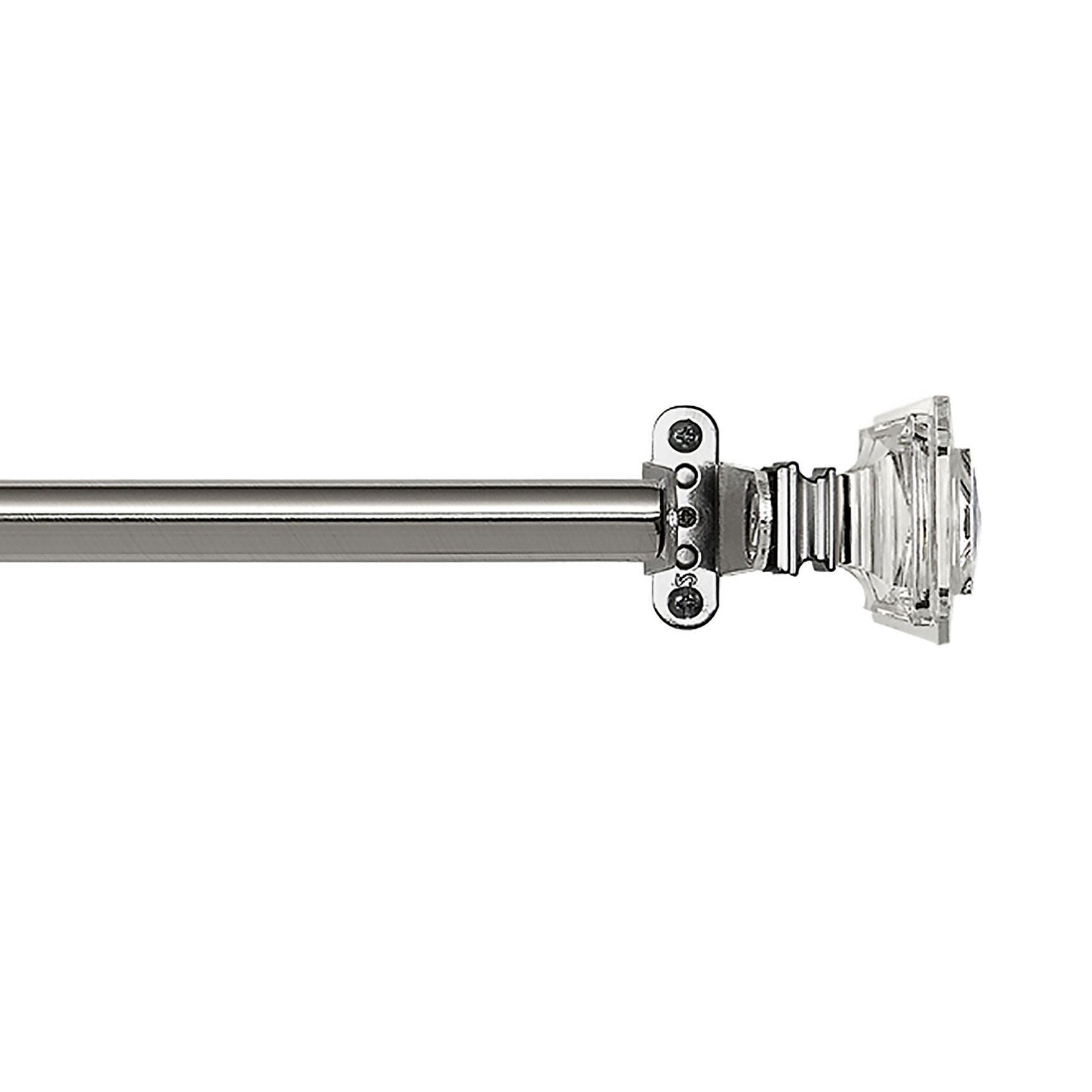 Innovative Decorative Room Darkening Wrap Around Rod & Finial 48-86, , alternate image number 6