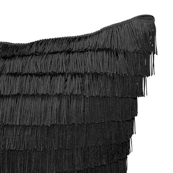 Edie@Home Gatsby Fringe Decorative Pillow Dec Pillow, , alternate image number null