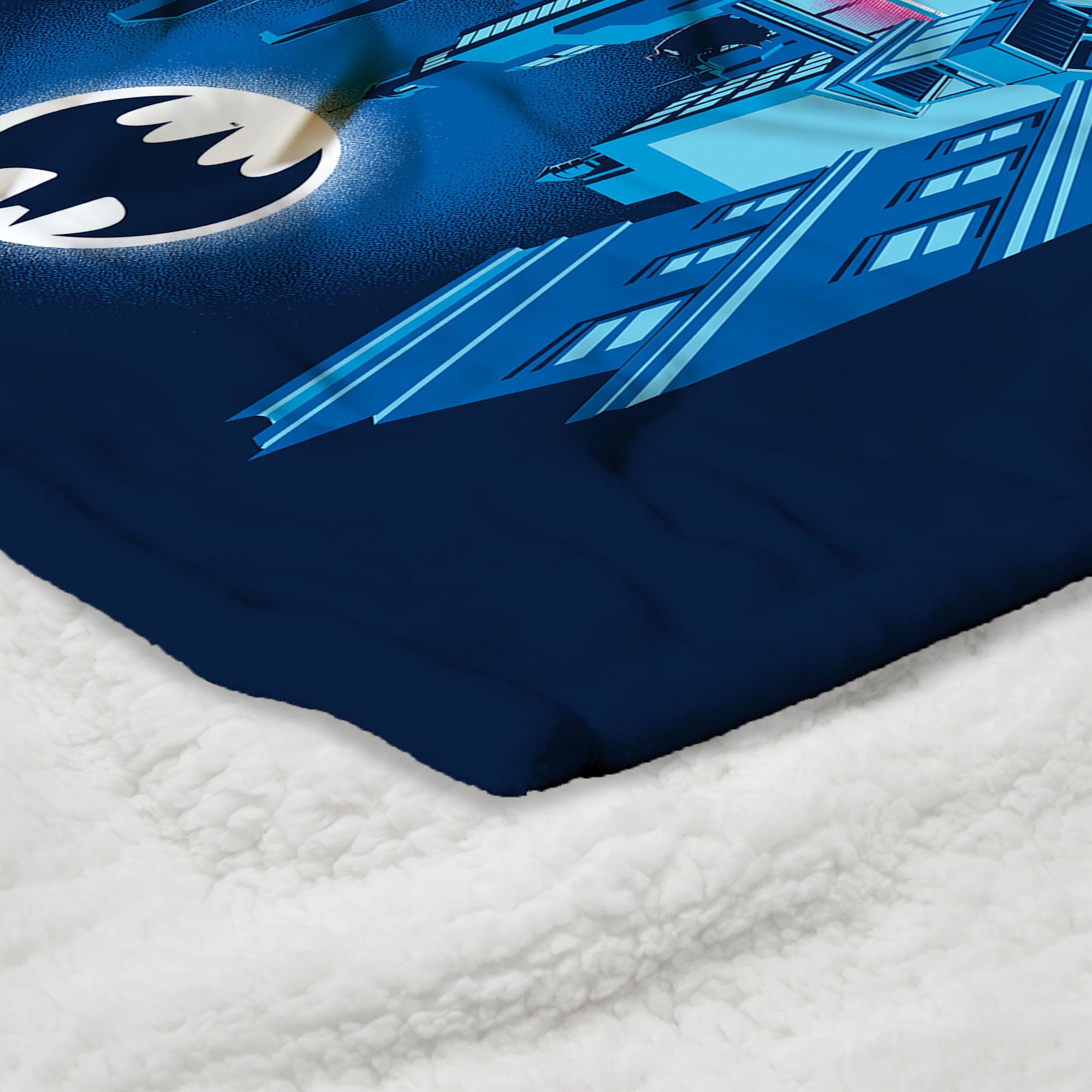 Warner Bros. DC Batman Villains Silk Touch Sherpa Throw Blanket 50x60 Inches, BATMANTHROW, alternate image number 4