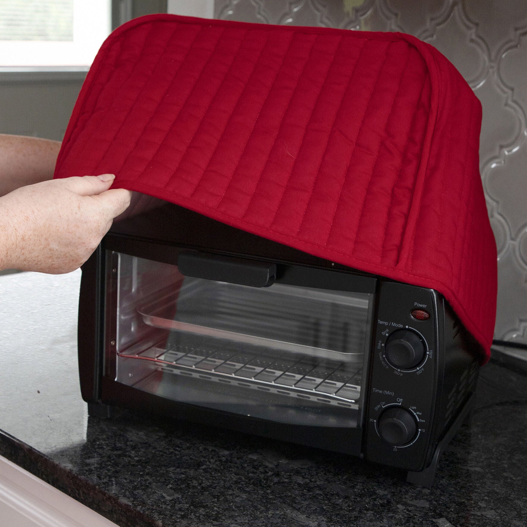 Lrg Toaster Oven Appl Cvr, , alternate image number 4