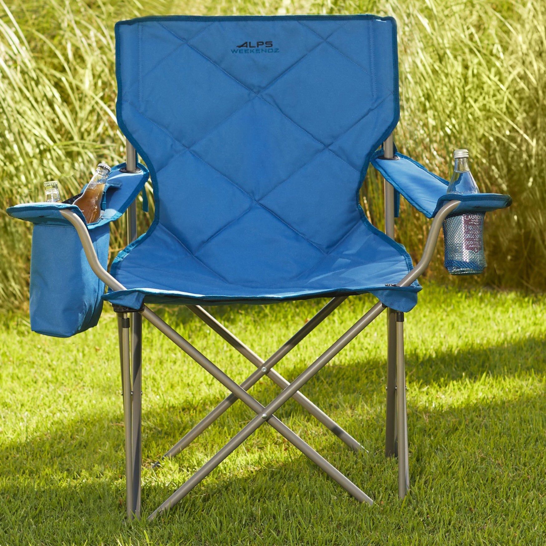 800 lbs. Weight Capacity King Kong Camp Chair, DEEP SEA, hi-res image number 0