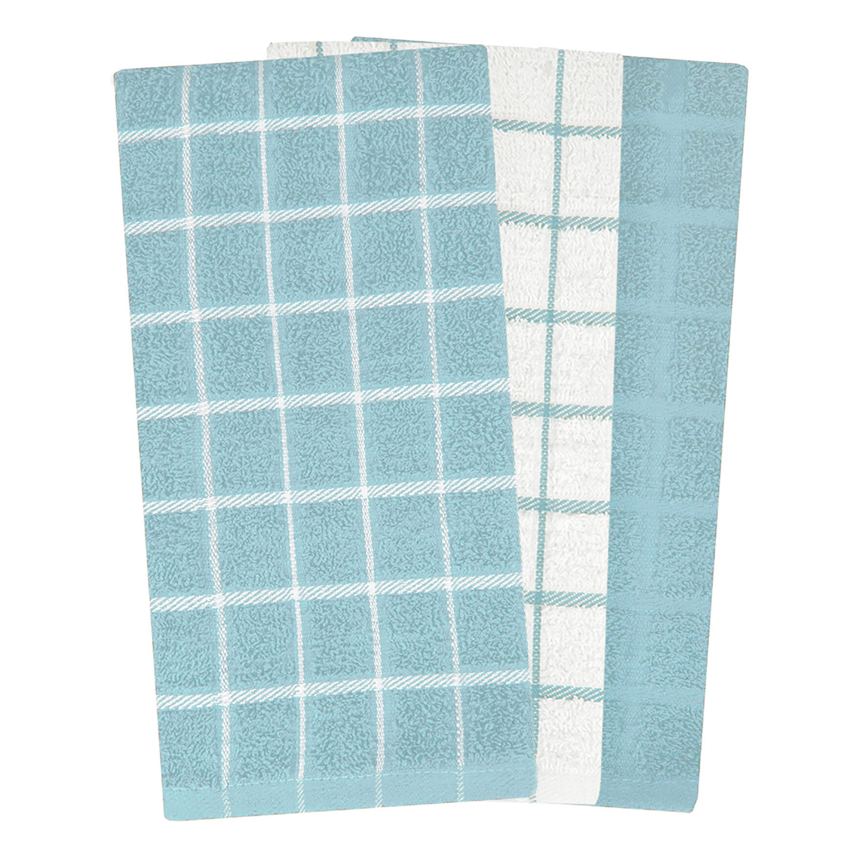 Terry Kitchen Towels, Set Of 3, DEW, hi-res image number 0