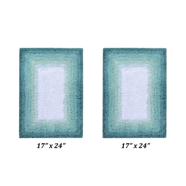 Torrent Bath Mat Rug, (17 inches X 24 inches | 17 inches X 24 inches), TURQUOISE, hi-res image number 0