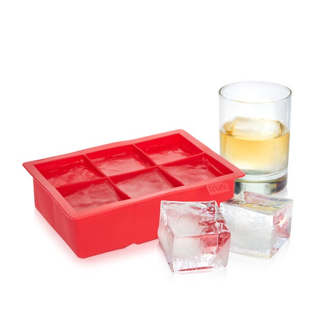 Red Colossal: Ice Cube Tray, RED, hi-res image number null