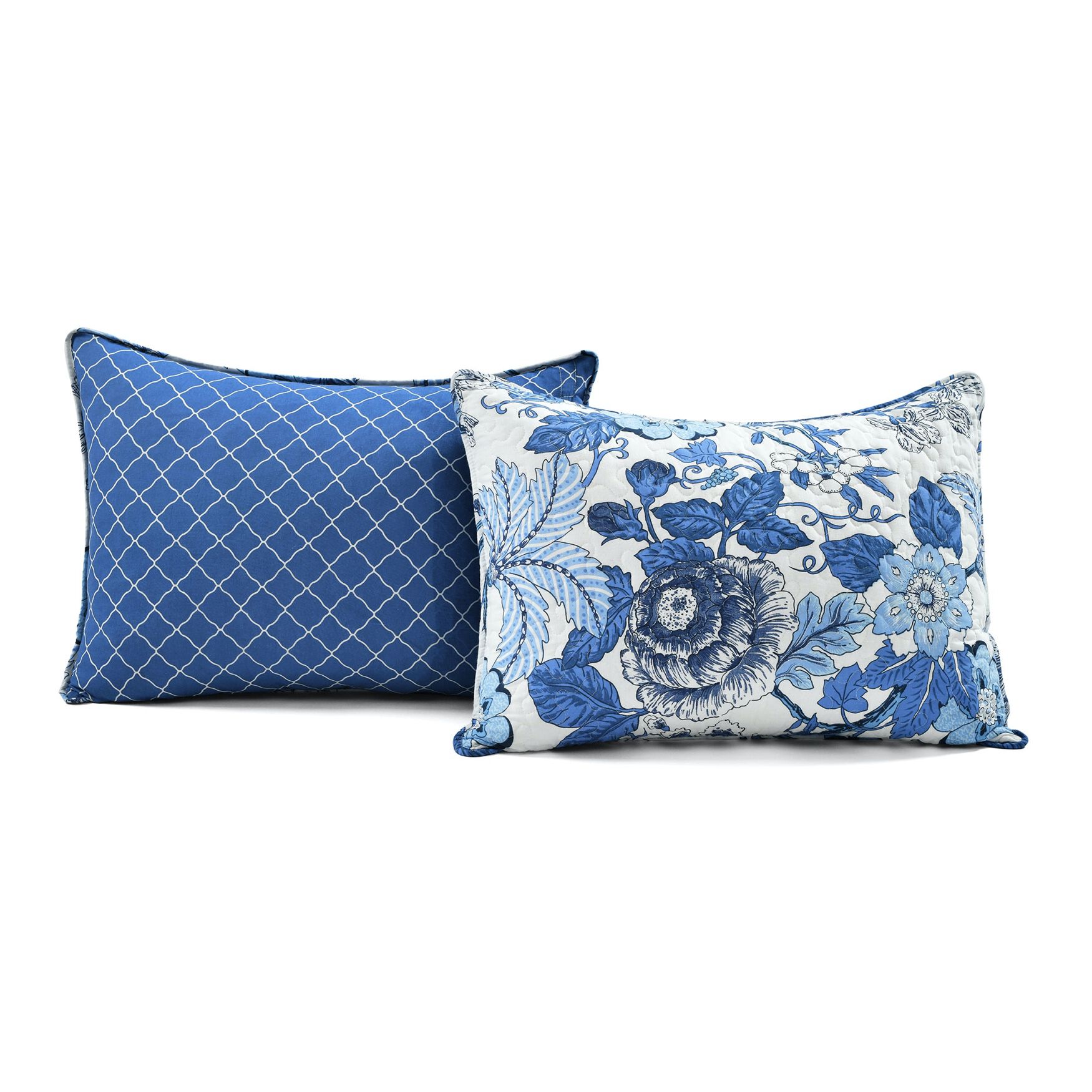Lush D&eacute;cor Sydney Quilt Black/Blue 3Pc Set, , alternate image number 7