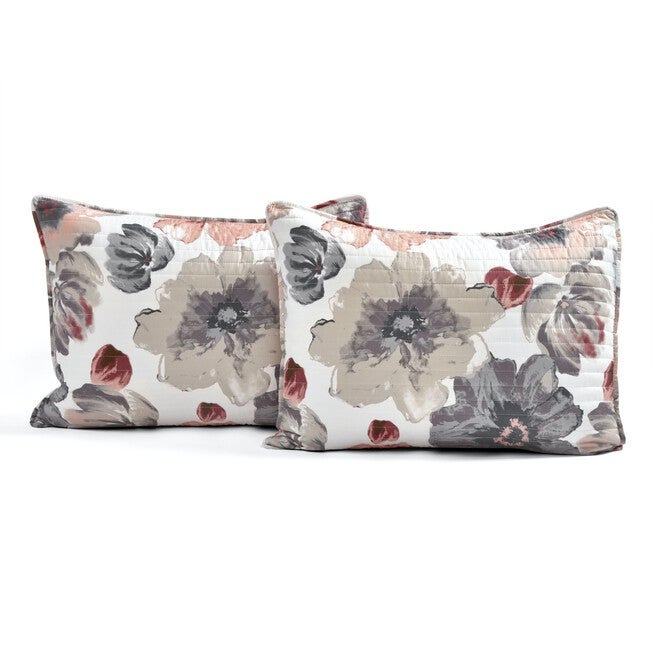 Lush Décor Leah Quilt Blue 3Pc Set, , alternate image number null