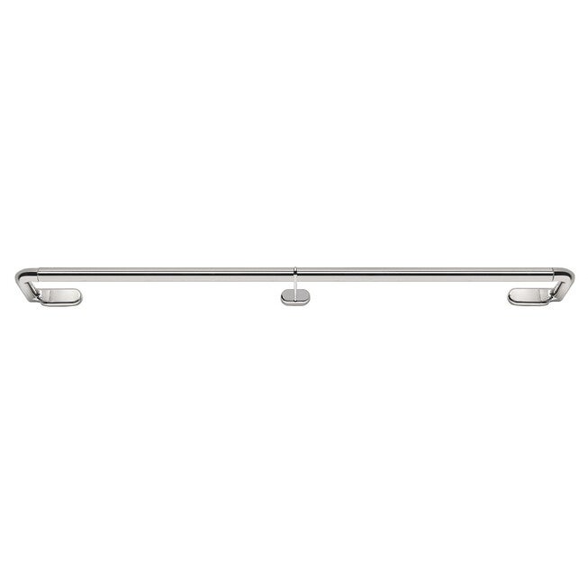 Innovative Wrap Around Curtain Rod - Dylan 36-66, BRUSHED NICKEL, hi-res image number 0