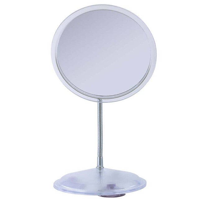 Gooseneck Vanity/Wall Mount Mirror 7X, CLEAR, hi-res image number null