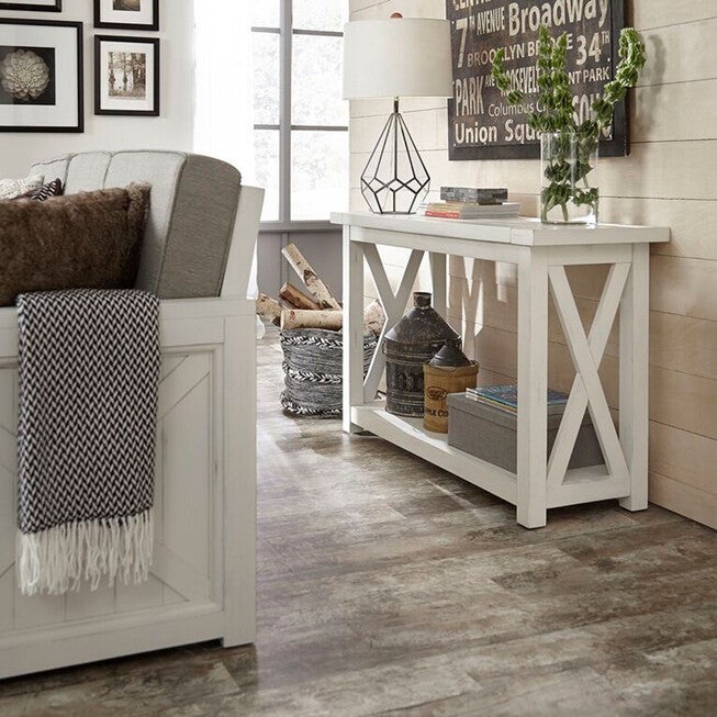 Seaside Lodge Console Table, WHITE, hi-res image number null