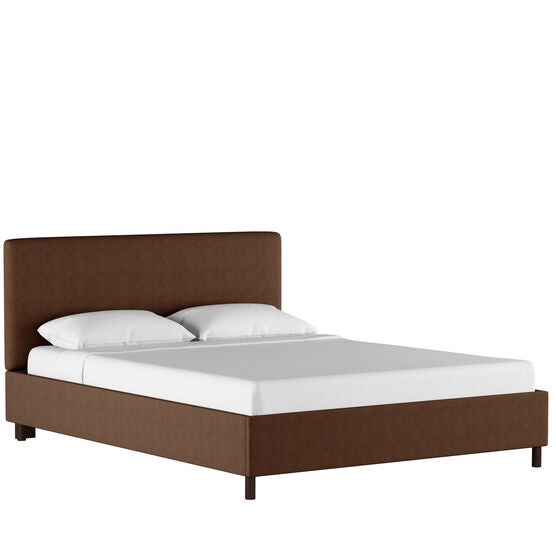 Sawyer Platform Bed in Aiden Almond, LINEN CHOCOLATE, hi-res image number null
