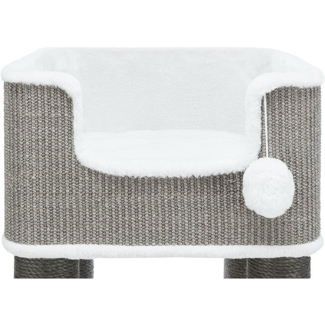 Lucano Cat Tower Scratching Post Cream/Gray, , alternate image number 5