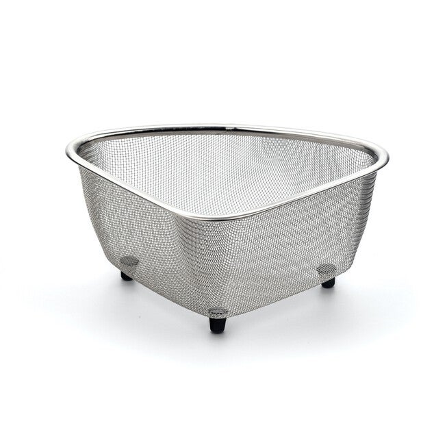 In-Sink Mesh Corner Basket, GRAY, hi-res image number null