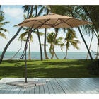 Easy Up Cantilever Umbrella, KHAKI, hi-res image number null