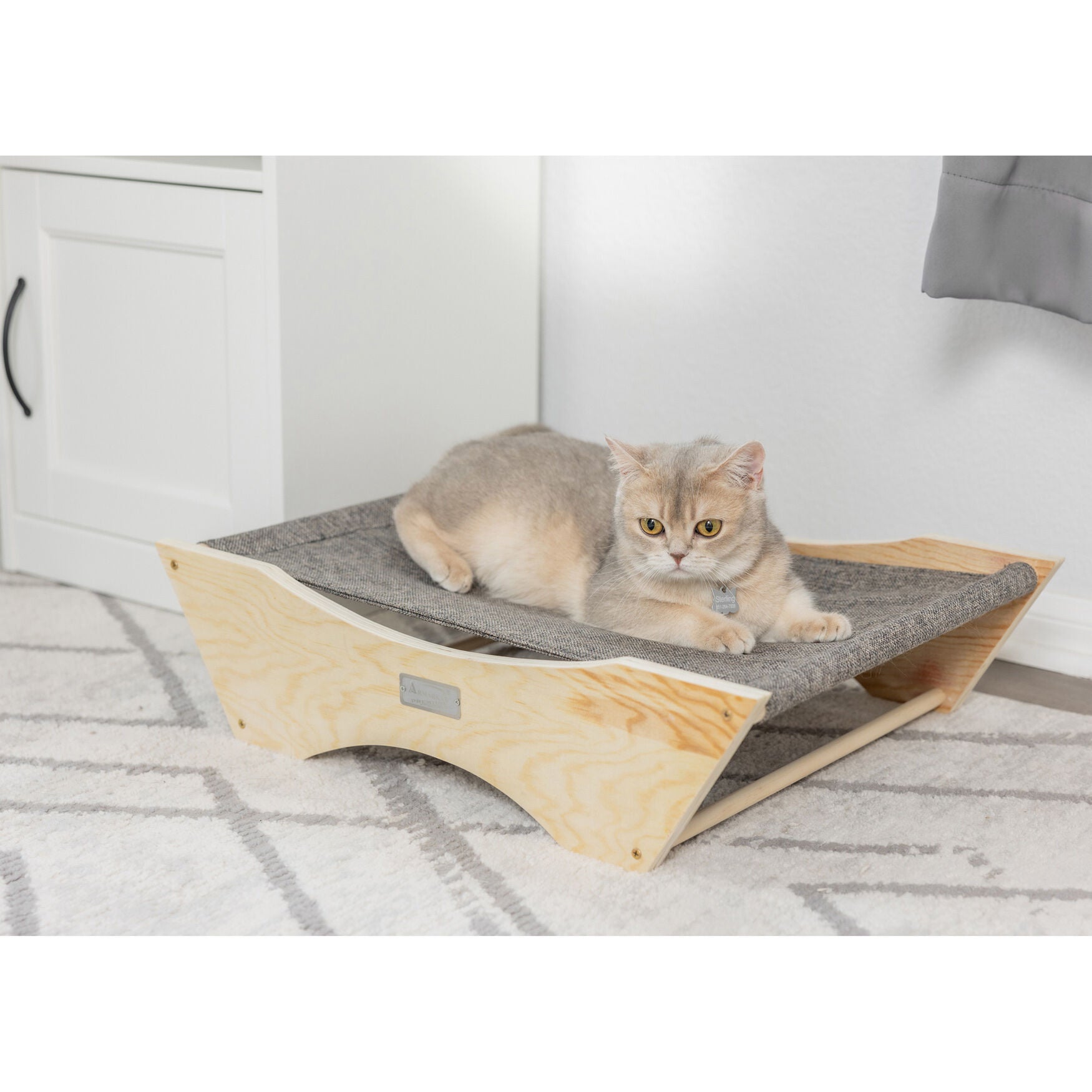 Elevated Cozy Pet Hammock For Cats, , alternate image number 5