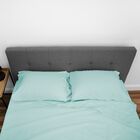 SensorPEDIC Ice Cool 400 Thread Count Cotton-Rich Surf Spray Blue Sheet Se, , alternate image number null