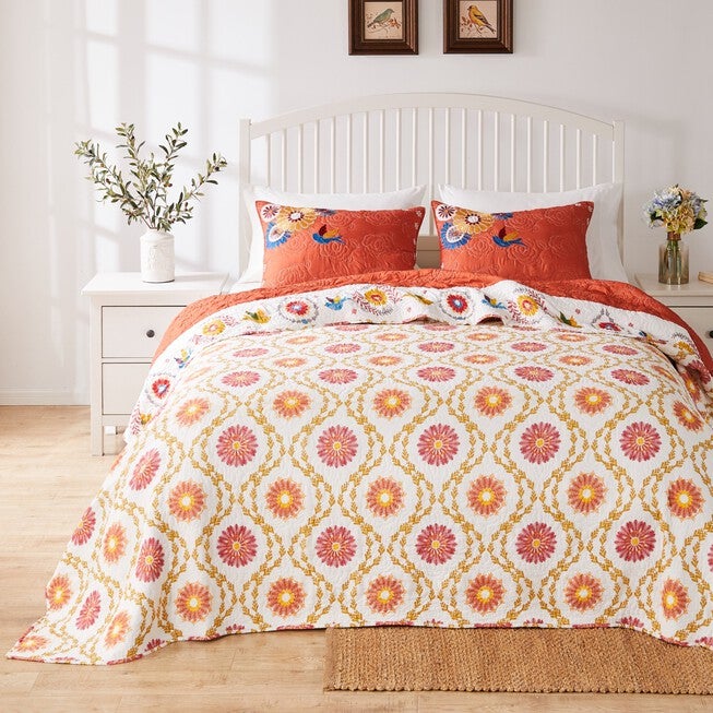 Topanga Cotton-Rich Bedspread Set, , alternate image number 2