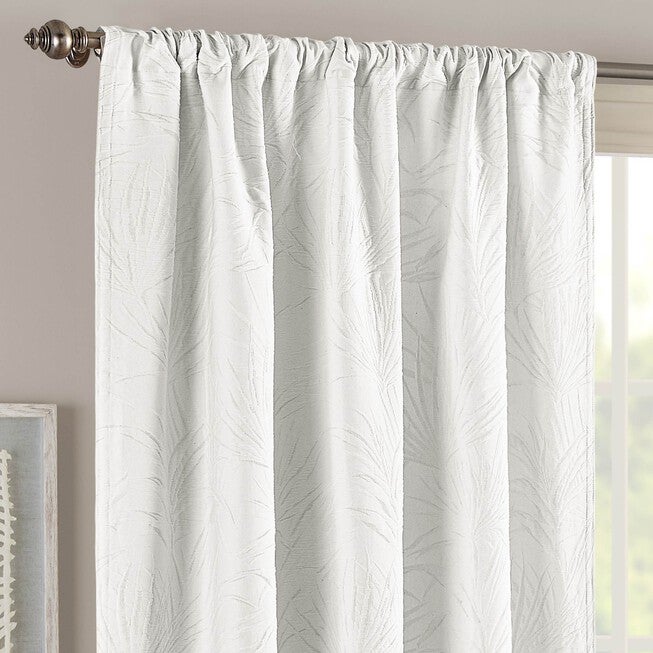 Ella European Matelassé Window Panel Pair, , alternate image number null
