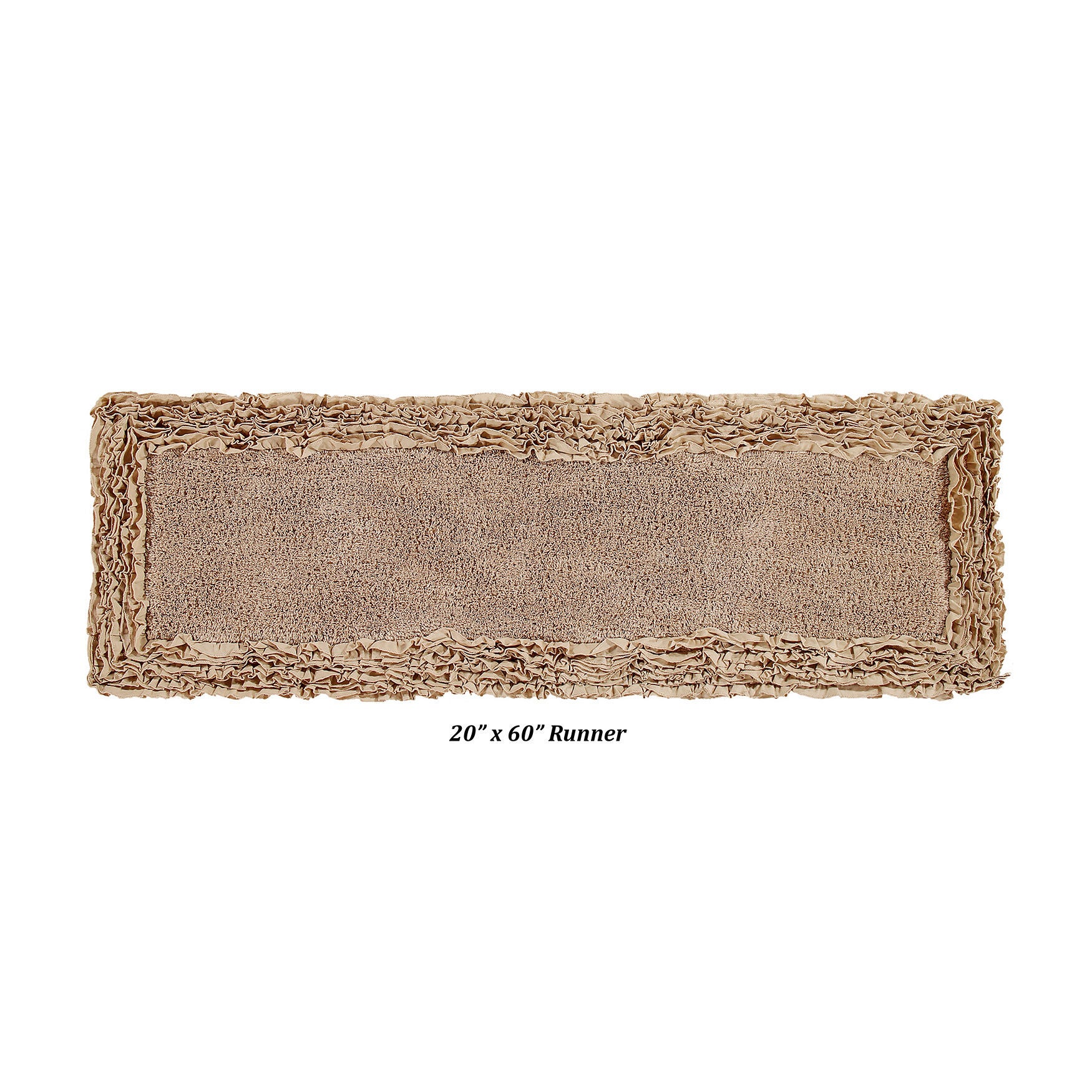 Shaggy Border Bath Rug Mat, 5 Pc Set 39283, , alternate image number 5