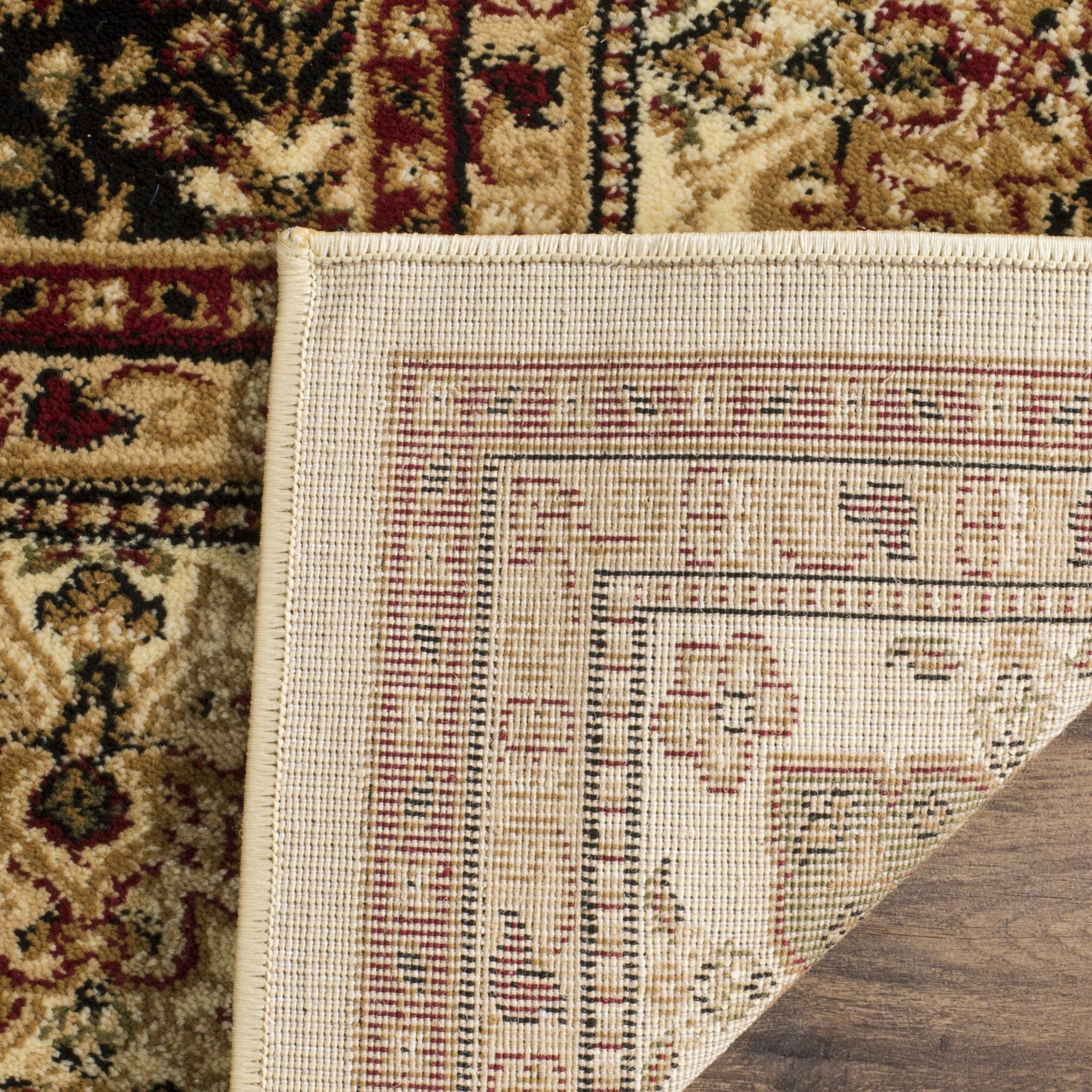 Lyndhurst 221 Multi / Ivory 8' X 8' Square Square Rug, , alternate image number 3