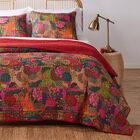 Jewel Quilt Set , RED, hi-res image number null